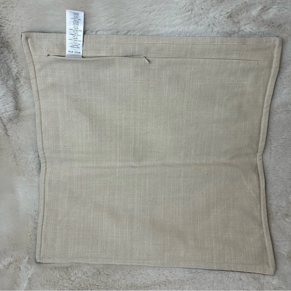 West Elm pillow cover